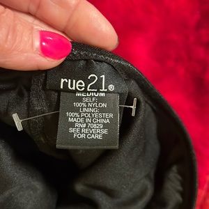 Dress, rue 21, gold and black